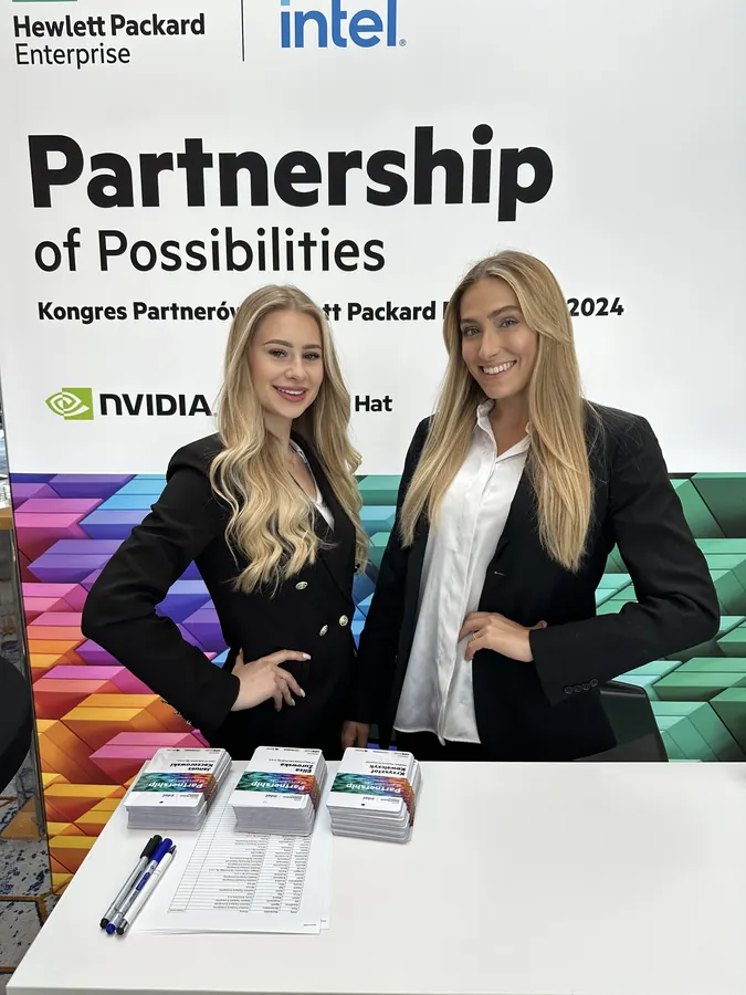 Hostessy OBSESSION na kongresie partnerskim HPE i Intel